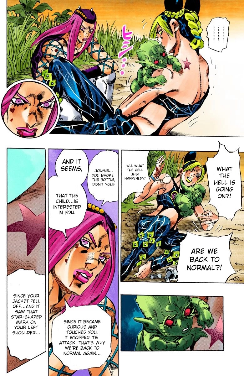 JoJo's Bizarre Adventure Part 6 - Stone Ocean (Official Colored) chapter 89 page 17