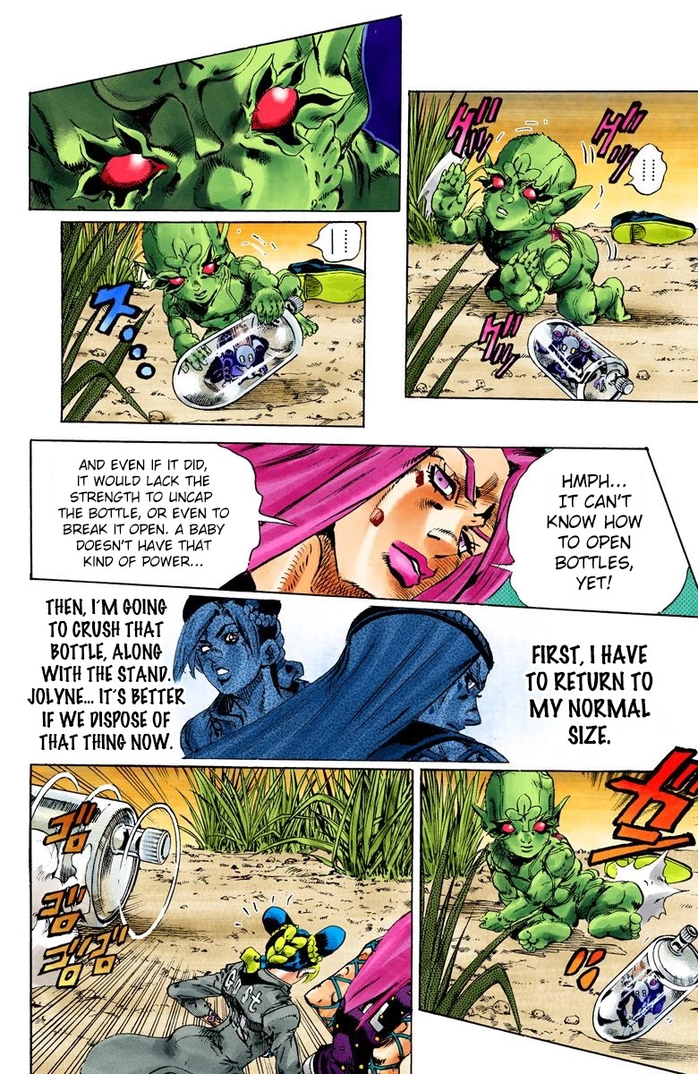 JoJo's Bizarre Adventure Part 6 - Stone Ocean (Official Colored) chapter 89 page 9