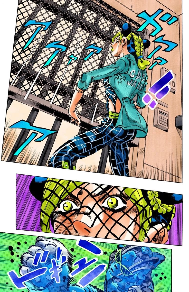 JoJo's Bizarre Adventure Part 6 - Stone Ocean (Official Colored) chapter 9 page 14
