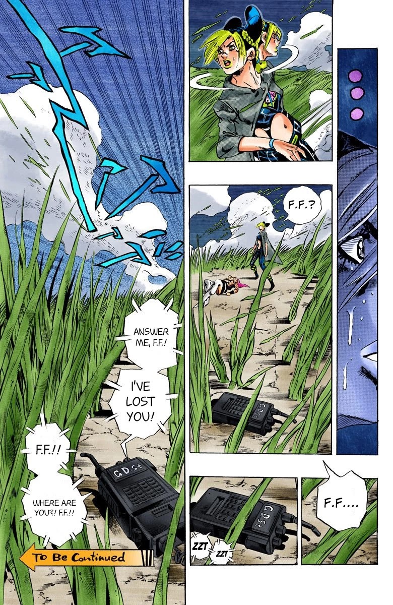 JoJo's Bizarre Adventure Part 6 - Stone Ocean (Official Colored) chapter 95 page 18