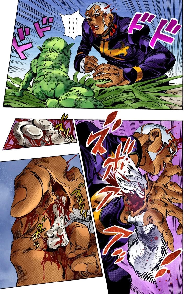 JoJo's Bizarre Adventure Part 6 - Stone Ocean (Official Colored) chapter 95 page 6