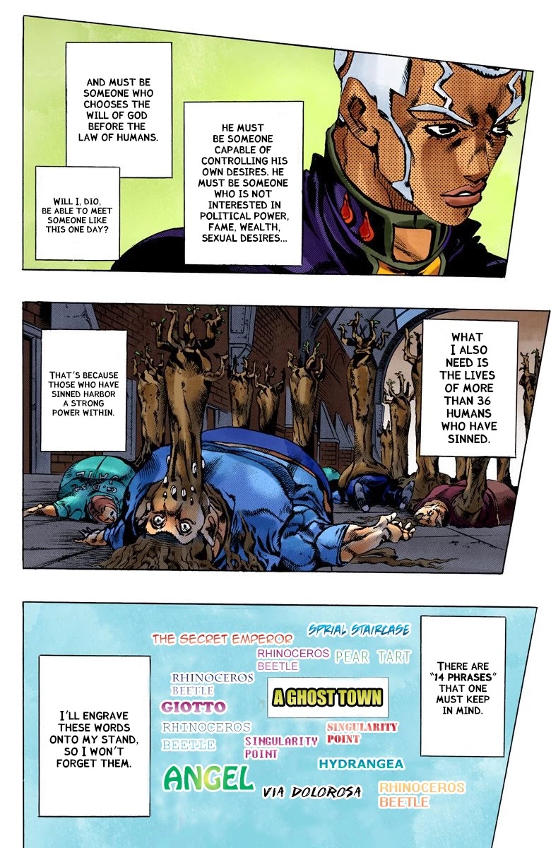 JoJo's Bizarre Adventure Part 6 - Stone Ocean (Official Colored) chapter 96 page 7