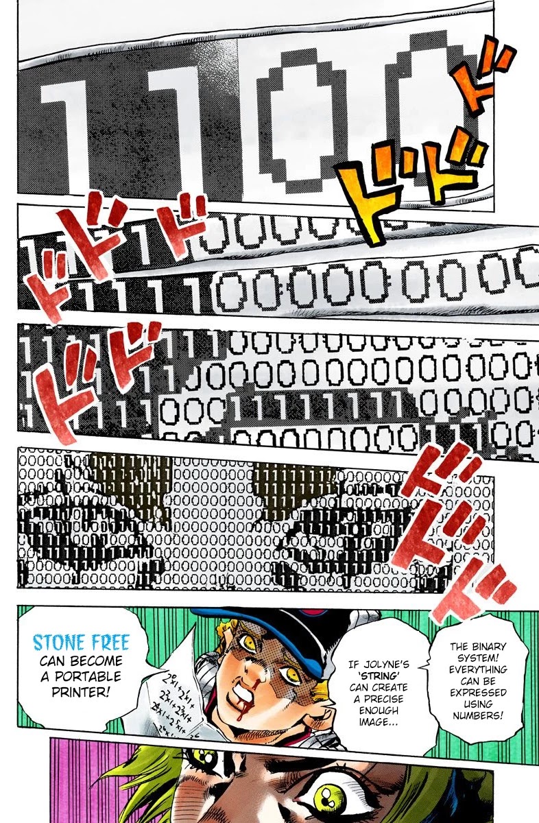 JoJo's Bizarre Adventure Part 6 - Stone Ocean (Official Colored) chapter 101 page 18