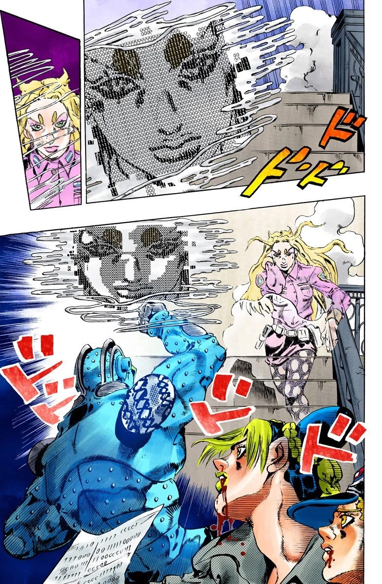 JoJo's Bizarre Adventure Part 6 - Stone Ocean (Official Colored) chapter 101 page 19