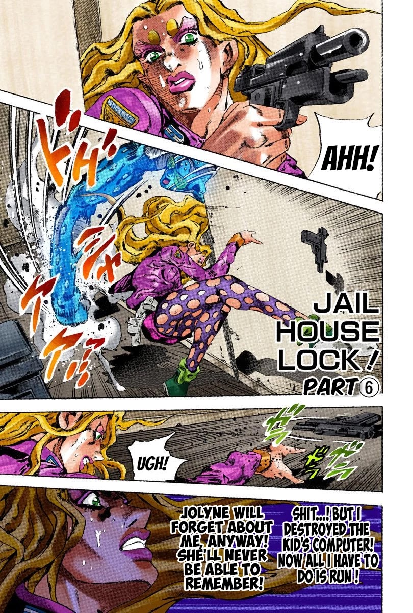 JoJo's Bizarre Adventure Part 6 - Stone Ocean (Official Colored) chapter 101 page 2