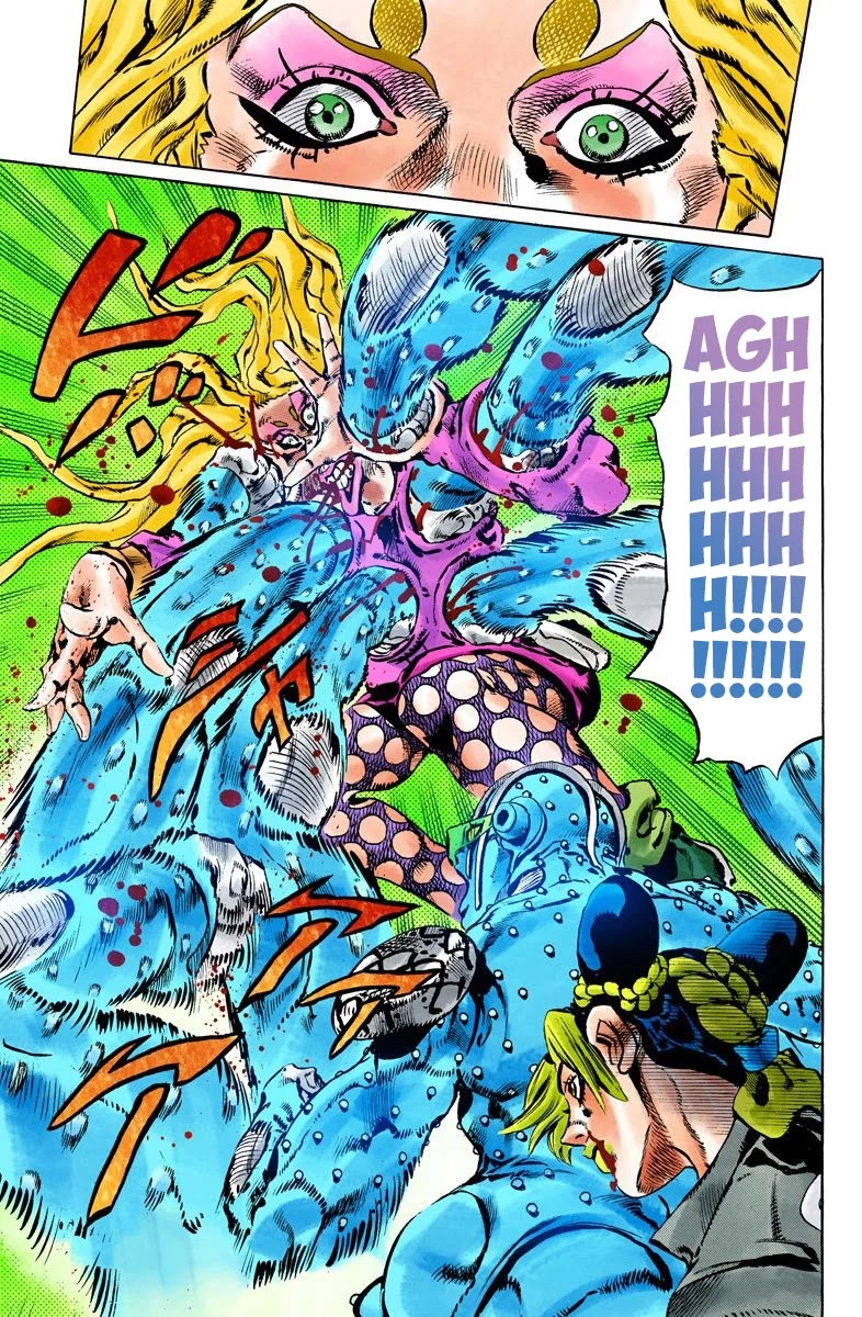 JoJo's Bizarre Adventure Part 6 - Stone Ocean (Official Colored) chapter 101 page 21