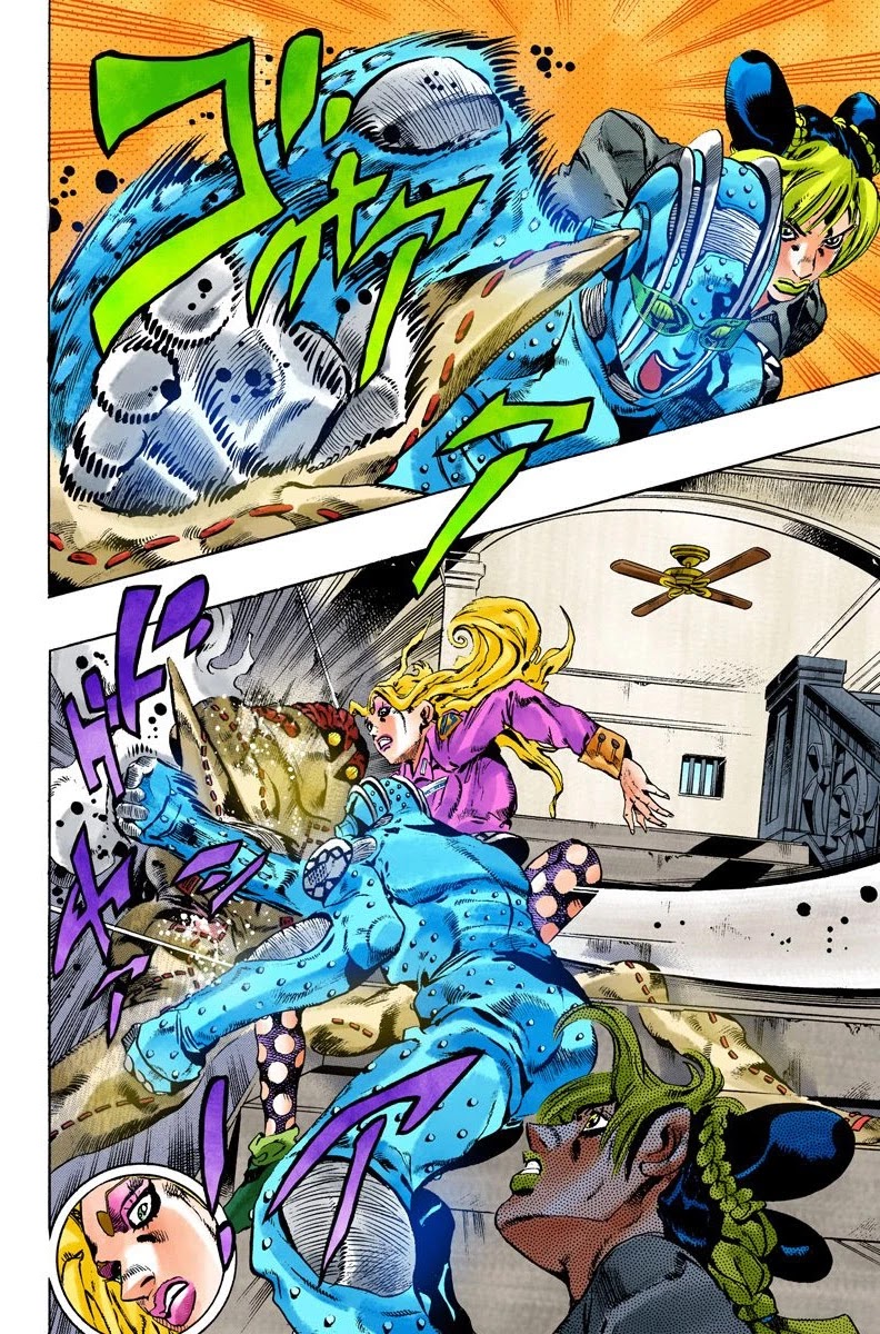 JoJo's Bizarre Adventure Part 6 - Stone Ocean (Official Colored) chapter 101 page 6