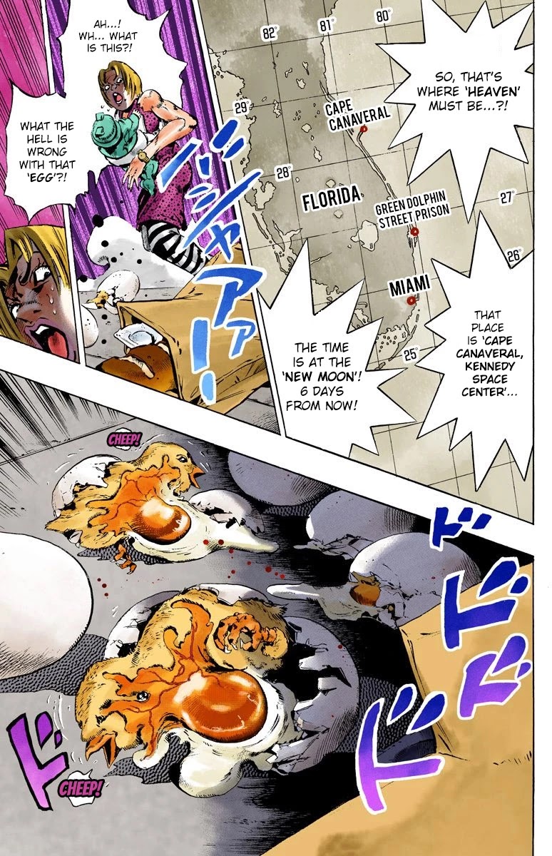 JoJo's Bizarre Adventure Part 6 - Stone Ocean (Official Colored) chapter 102 page 10