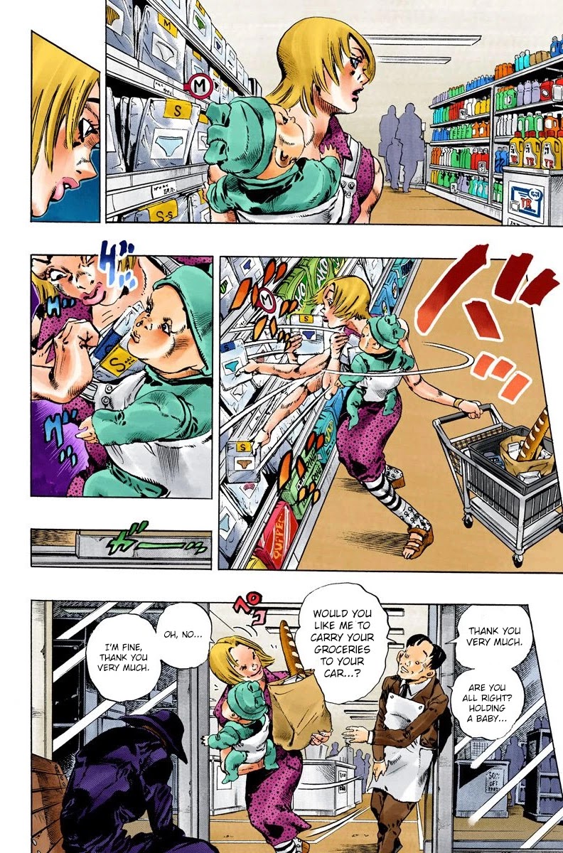 JoJo's Bizarre Adventure Part 6 - Stone Ocean (Official Colored) chapter 102 page 3