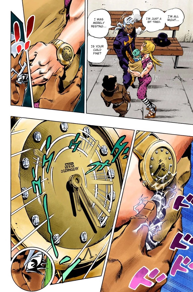 JoJo's Bizarre Adventure Part 6 - Stone Ocean (Official Colored) chapter 102 page 7