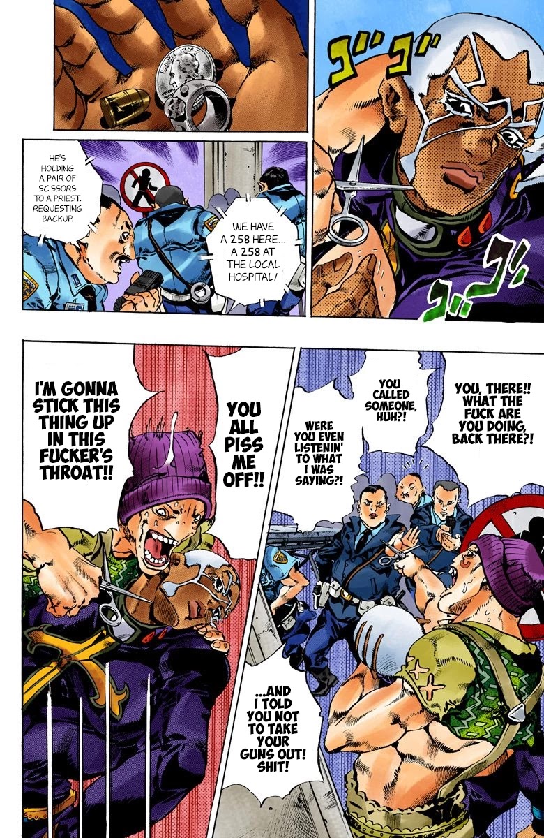 JoJo's Bizarre Adventure Part 6 - Stone Ocean (Official Colored) chapter 103 page 10