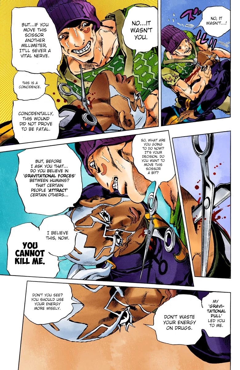 JoJo's Bizarre Adventure Part 6 - Stone Ocean (Official Colored) chapter 103 page 13