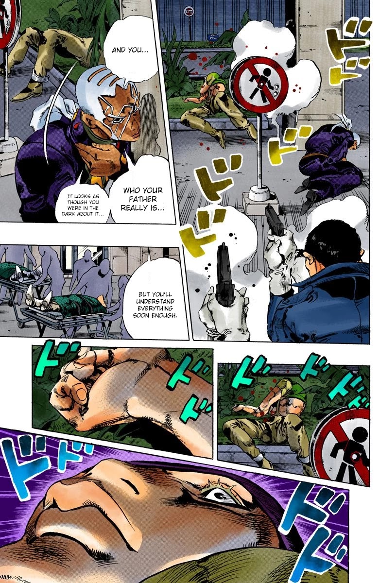 JoJo's Bizarre Adventure Part 6 - Stone Ocean (Official Colored) chapter 103 page 15