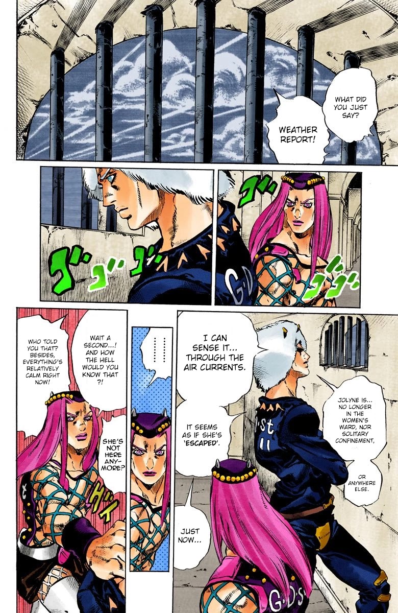 JoJo's Bizarre Adventure Part 6 - Stone Ocean (Official Colored) chapter 103 page 18