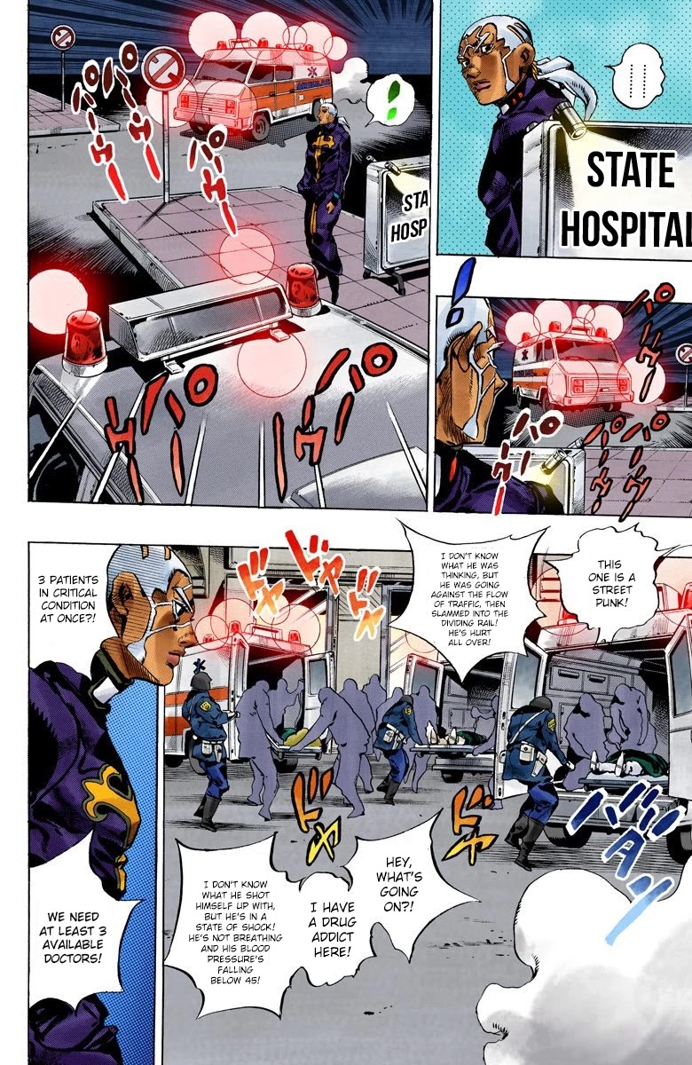 JoJo's Bizarre Adventure Part 6 - Stone Ocean (Official Colored) chapter 103 page 4