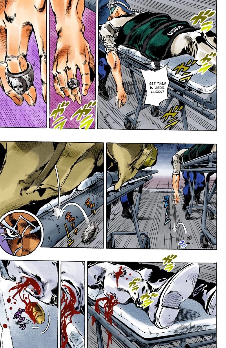 JoJo's Bizarre Adventure Part 6 - Stone Ocean (Official Colored) chapter 103 page 5