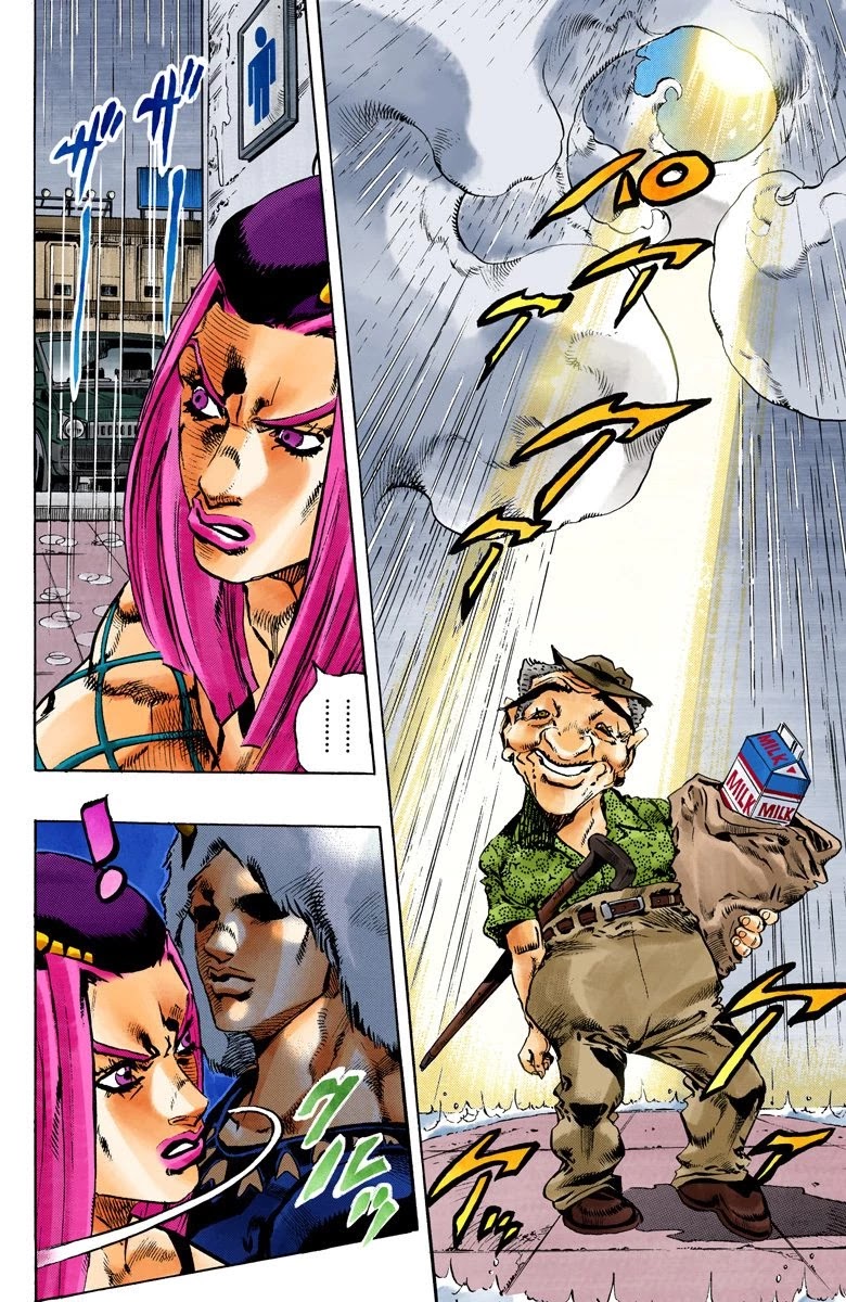 JoJo's Bizarre Adventure Part 6 - Stone Ocean (Official Colored) chapter 104 page 10