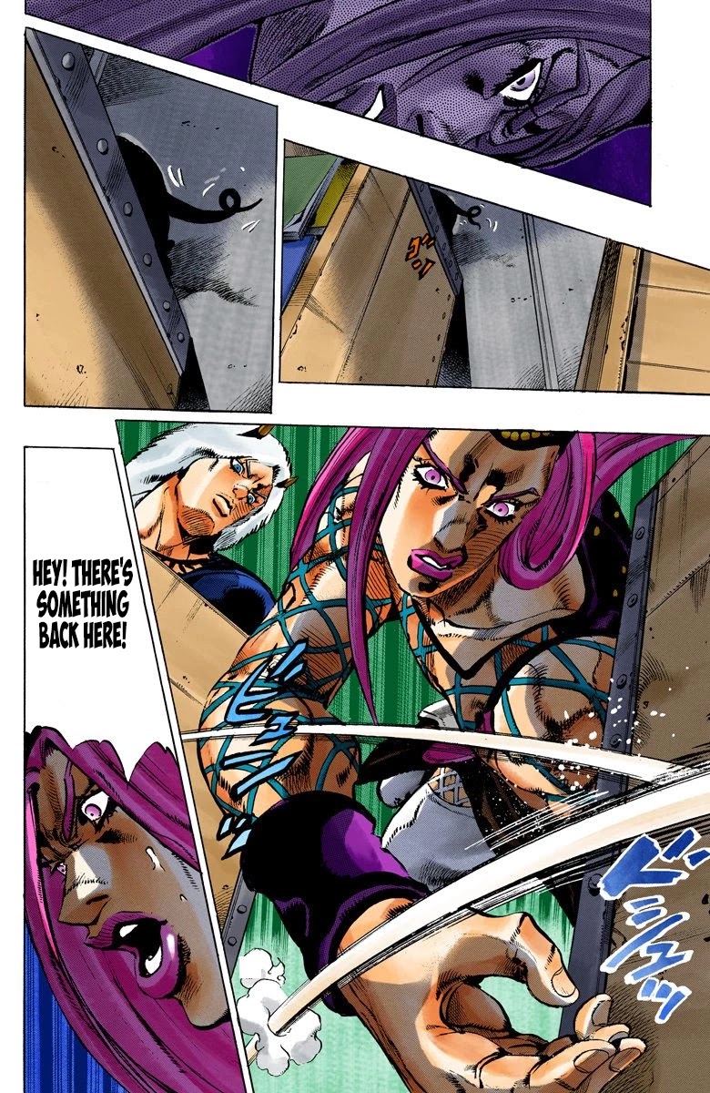 JoJo's Bizarre Adventure Part 6 - Stone Ocean (Official Colored) chapter 104 page 15