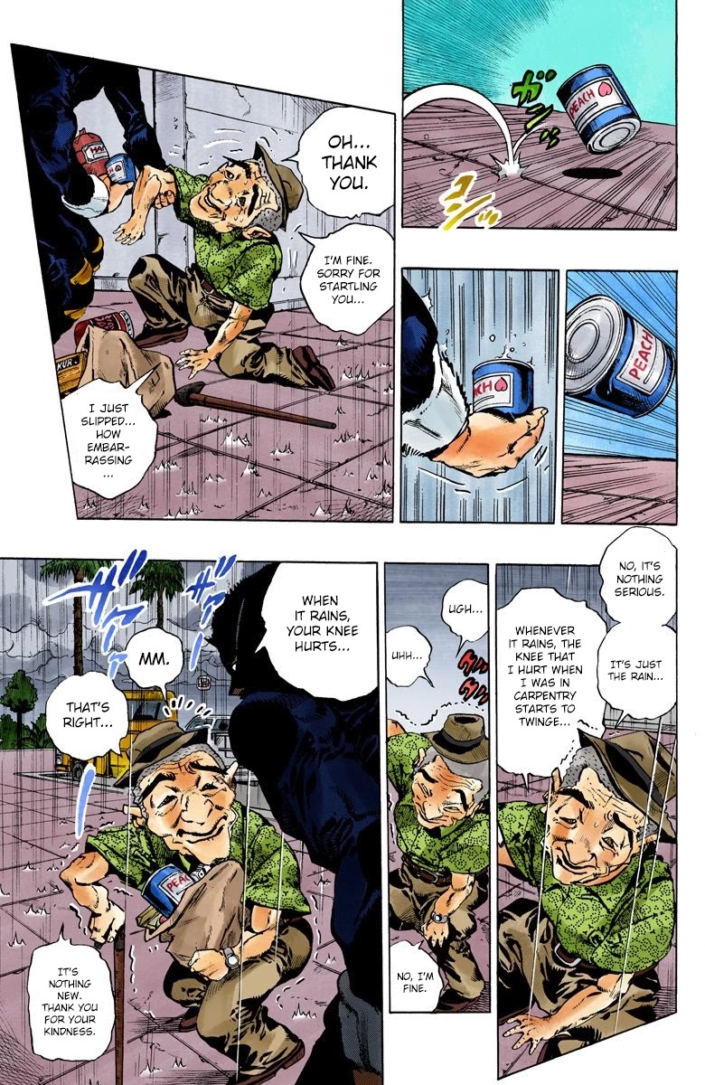 JoJo's Bizarre Adventure Part 6 - Stone Ocean (Official Colored) chapter 104 page 3