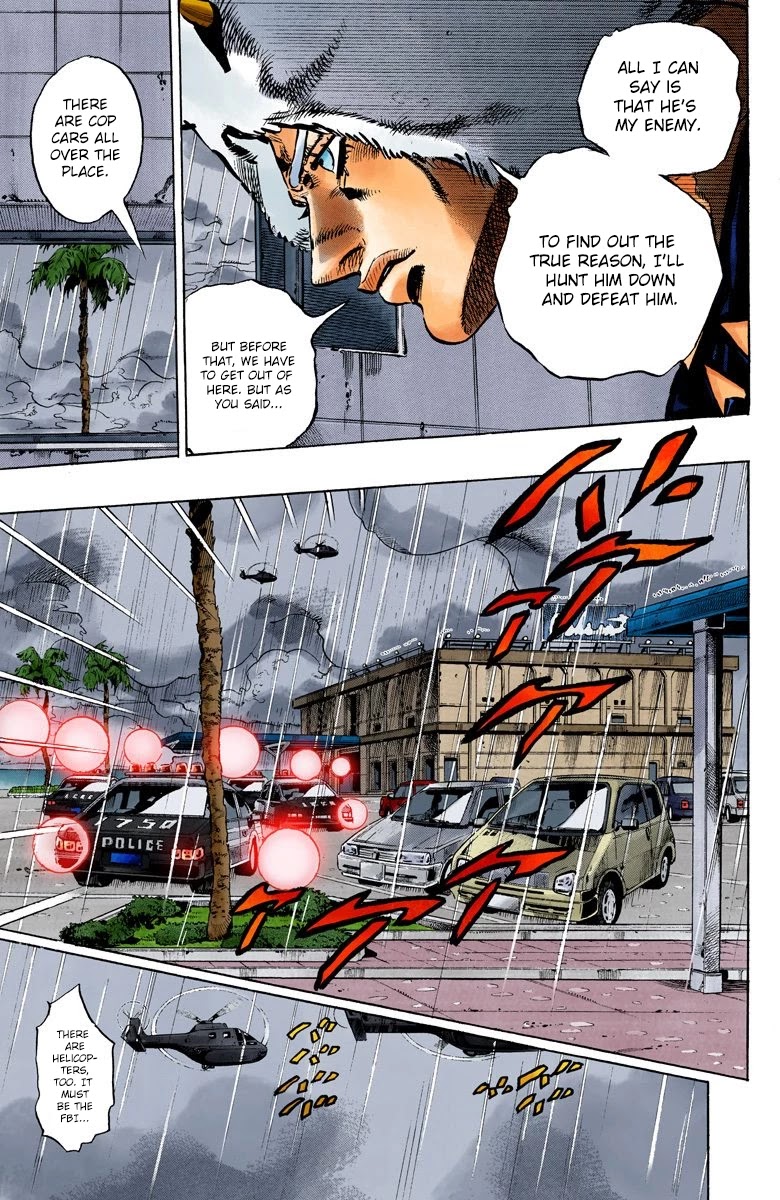 JoJo's Bizarre Adventure Part 6 - Stone Ocean (Official Colored) chapter 104 page 7