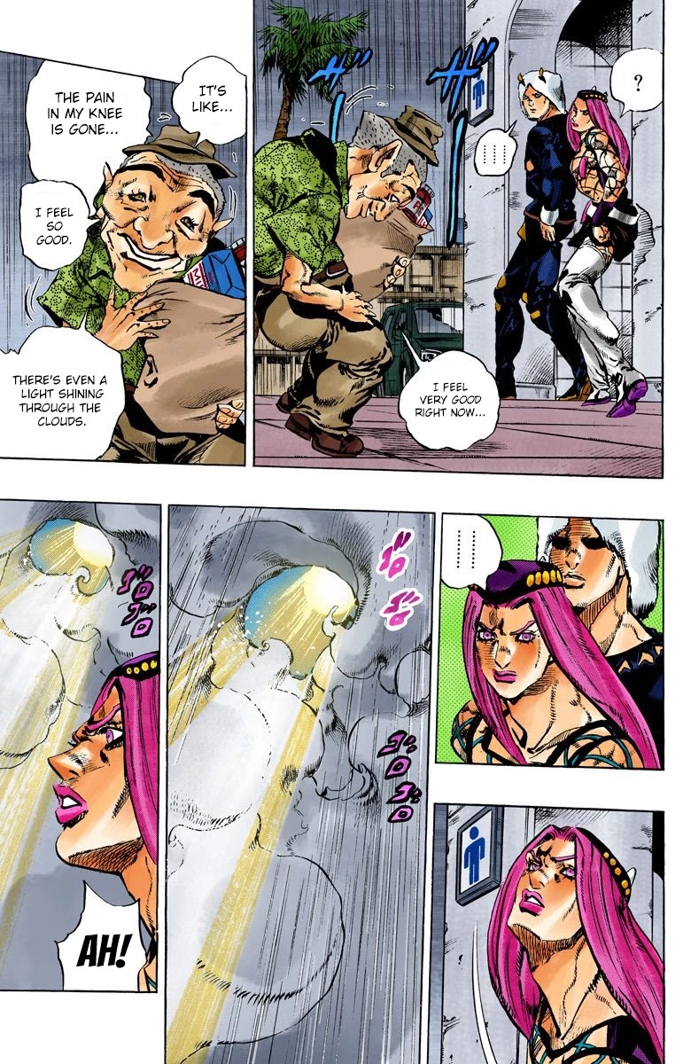 JoJo's Bizarre Adventure Part 6 - Stone Ocean (Official Colored) chapter 104 page 9