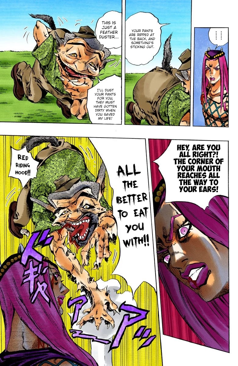 JoJo's Bizarre Adventure Part 6 - Stone Ocean (Official Colored) chapter 106 page 14