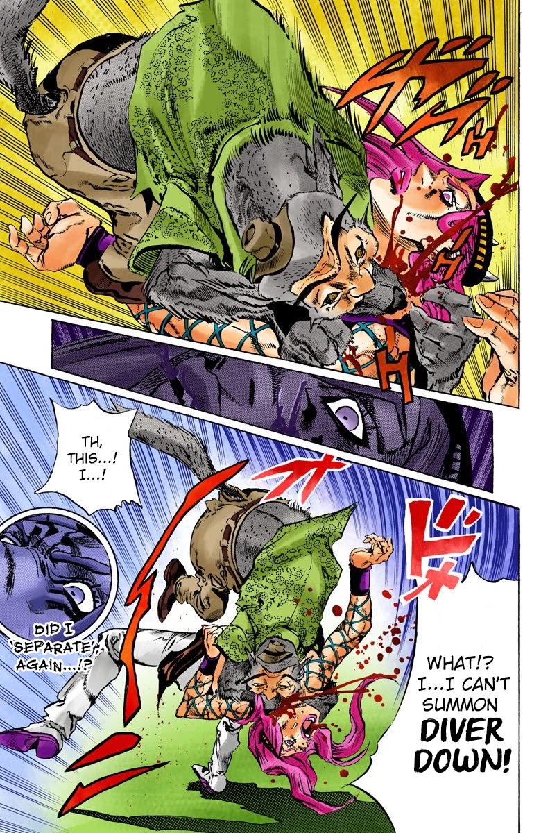 JoJo's Bizarre Adventure Part 6 - Stone Ocean (Official Colored) chapter 106 page 16