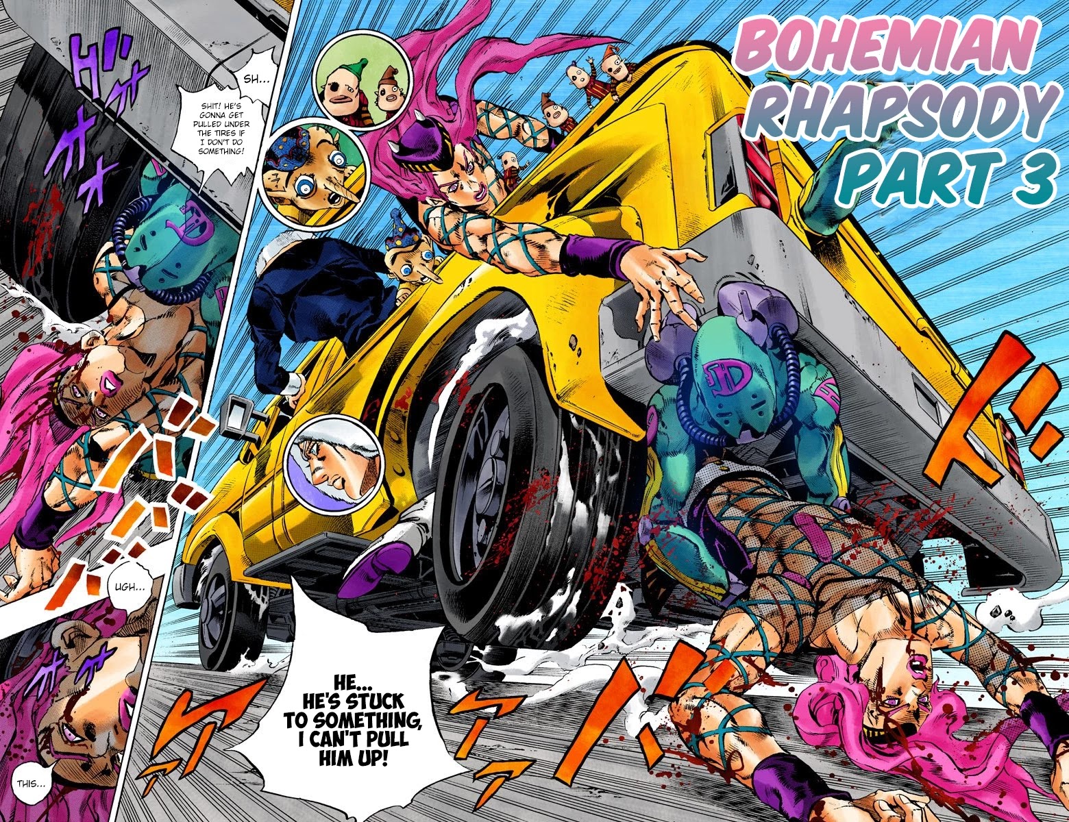 JoJo's Bizarre Adventure Part 6 - Stone Ocean (Official Colored) chapter 106 page 2