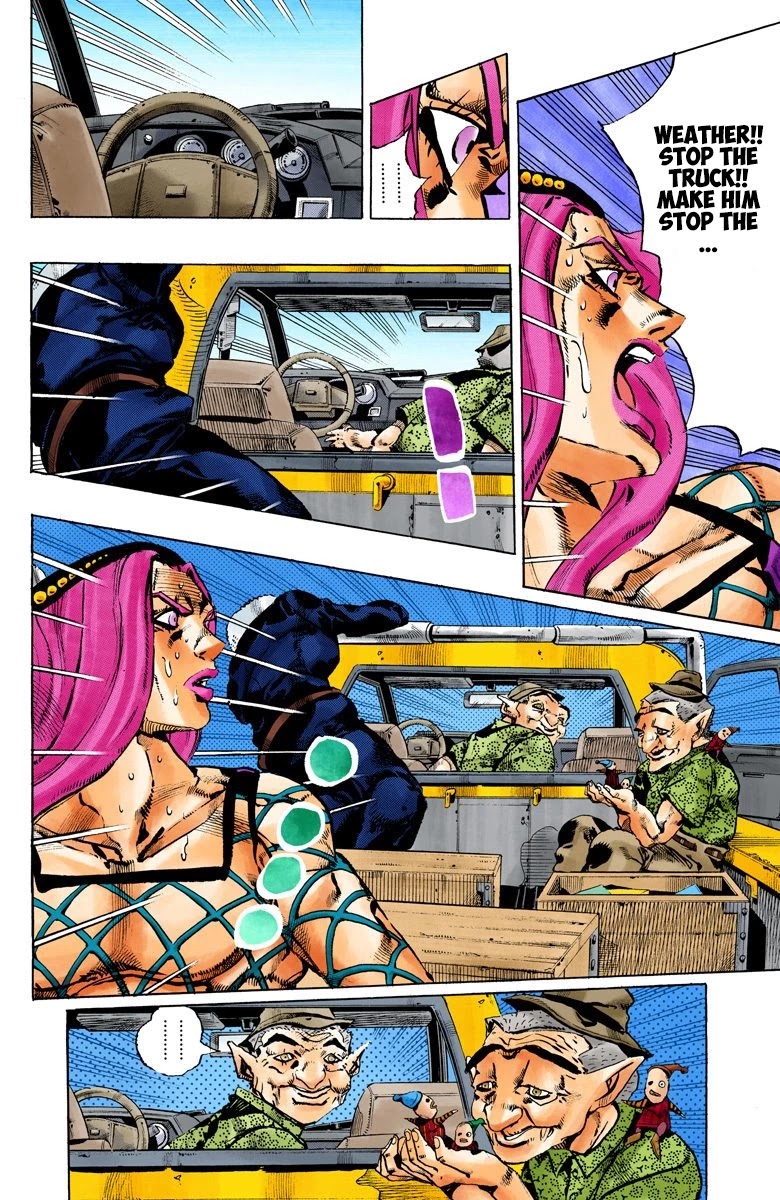 JoJo's Bizarre Adventure Part 6 - Stone Ocean (Official Colored) chapter 106 page 3