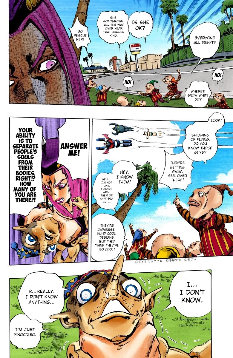 JoJo's Bizarre Adventure Part 6 - Stone Ocean (Official Colored) chapter 106 page 7