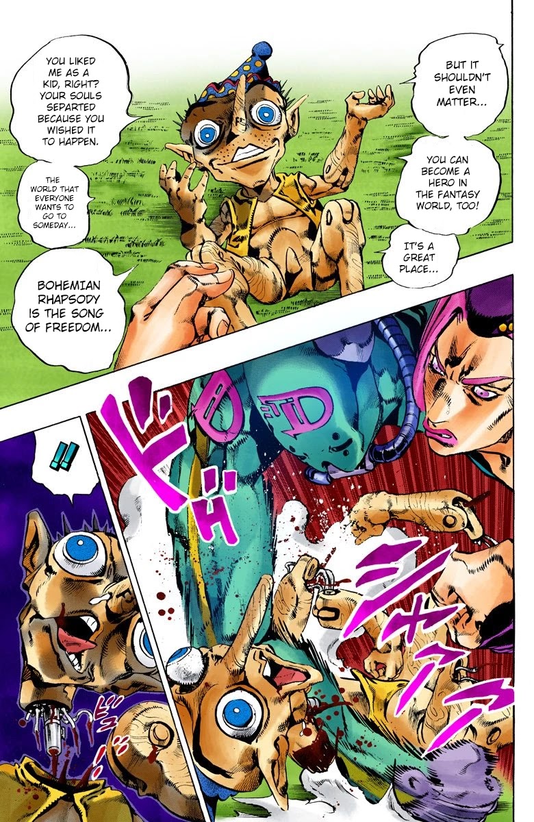 JoJo's Bizarre Adventure Part 6 - Stone Ocean (Official Colored) chapter 106 page 8