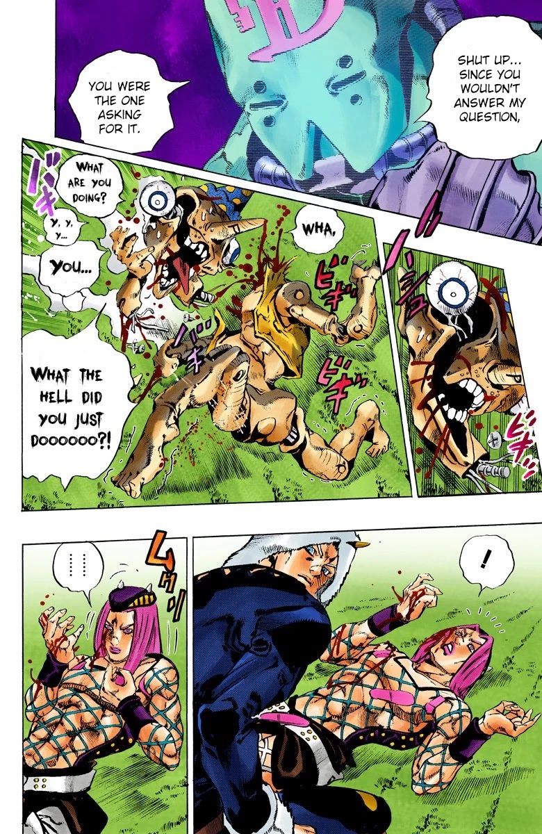 JoJo's Bizarre Adventure Part 6 - Stone Ocean (Official Colored) chapter 106 page 9