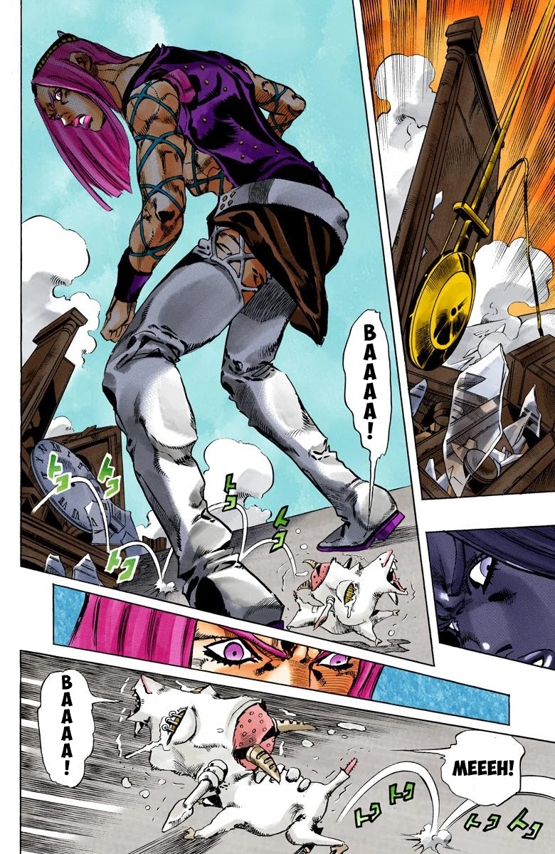 JoJo's Bizarre Adventure Part 6 - Stone Ocean (Official Colored) chapter 107 page 14