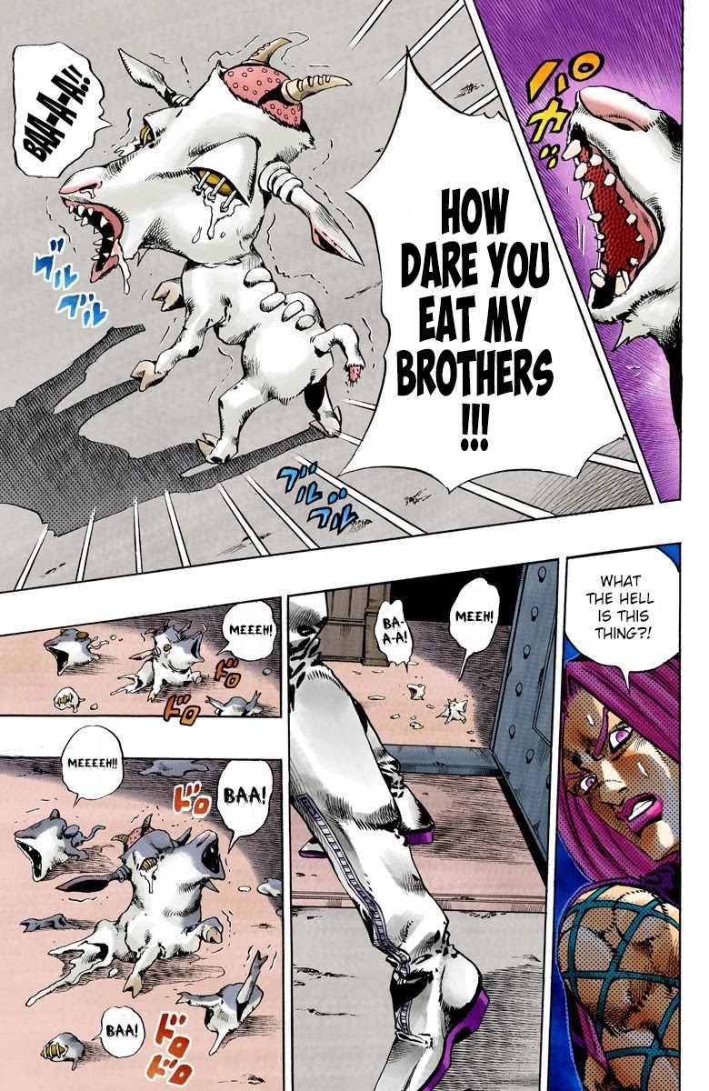 JoJo's Bizarre Adventure Part 6 - Stone Ocean (Official Colored) chapter 107 page 15