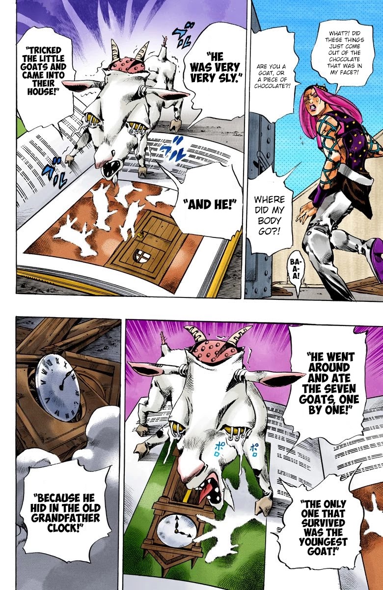 JoJo's Bizarre Adventure Part 6 - Stone Ocean (Official Colored) chapter 107 page 16