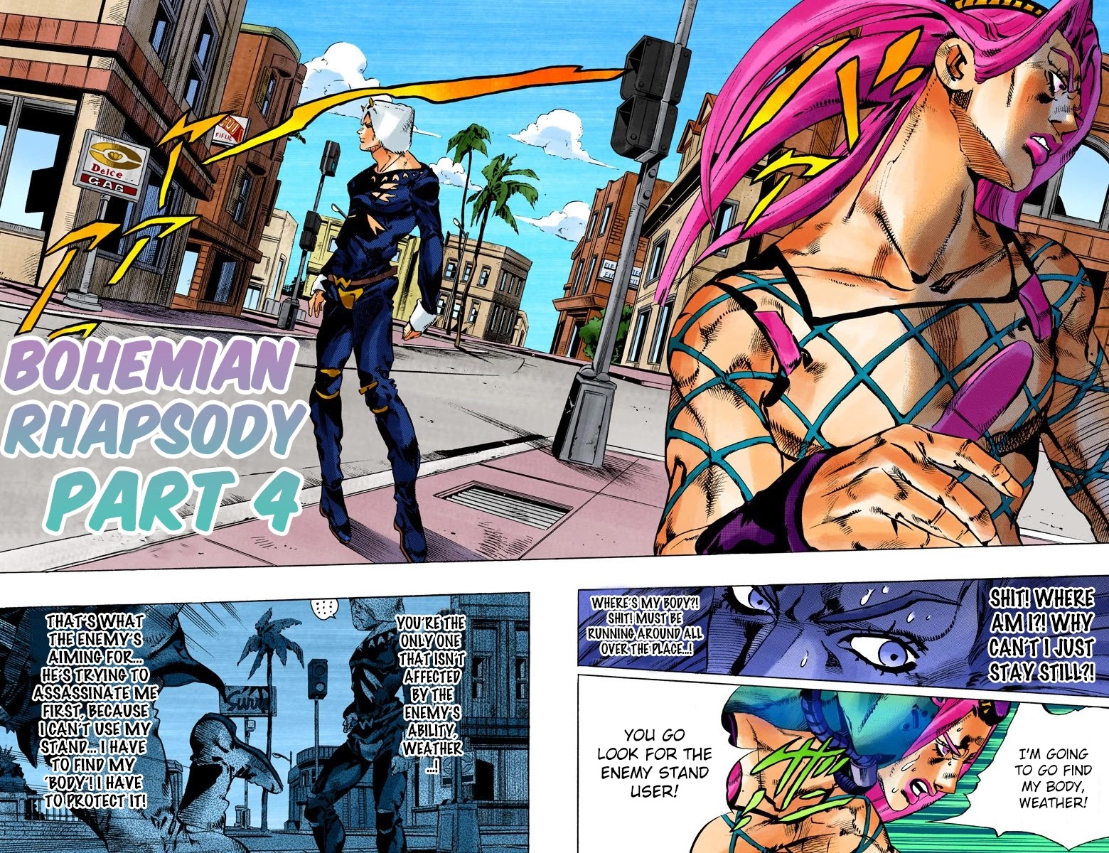 JoJo's Bizarre Adventure Part 6 - Stone Ocean (Official Colored) chapter 107 page 2