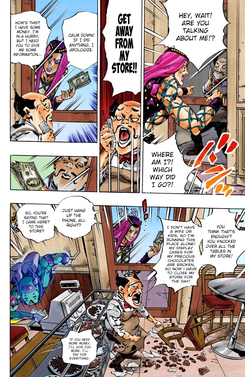 JoJo's Bizarre Adventure Part 6 - Stone Ocean (Official Colored) chapter 107 page 5