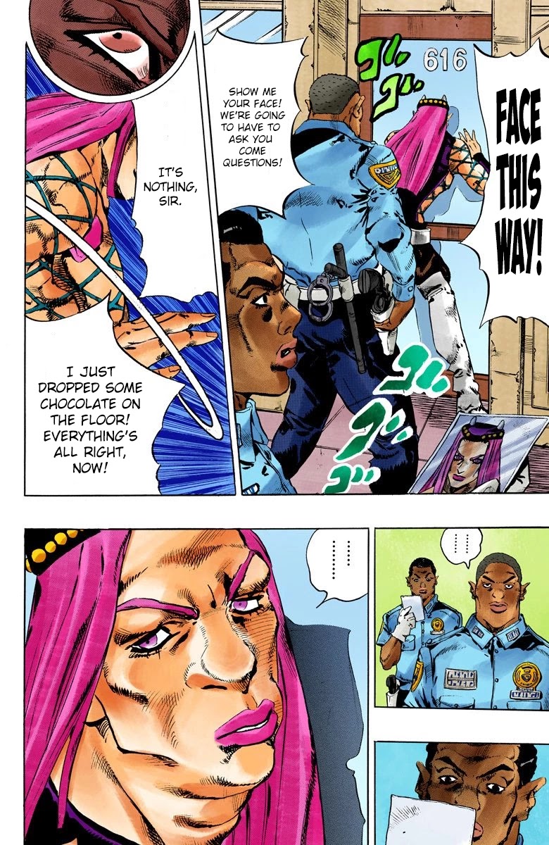 JoJo's Bizarre Adventure Part 6 - Stone Ocean (Official Colored) chapter 107 page 9