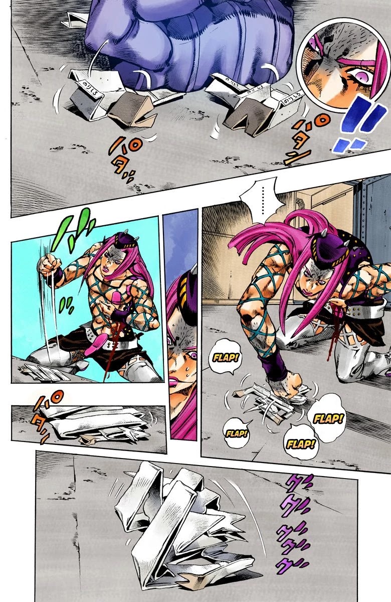 JoJo's Bizarre Adventure Part 6 - Stone Ocean (Official Colored) chapter 108 page 13