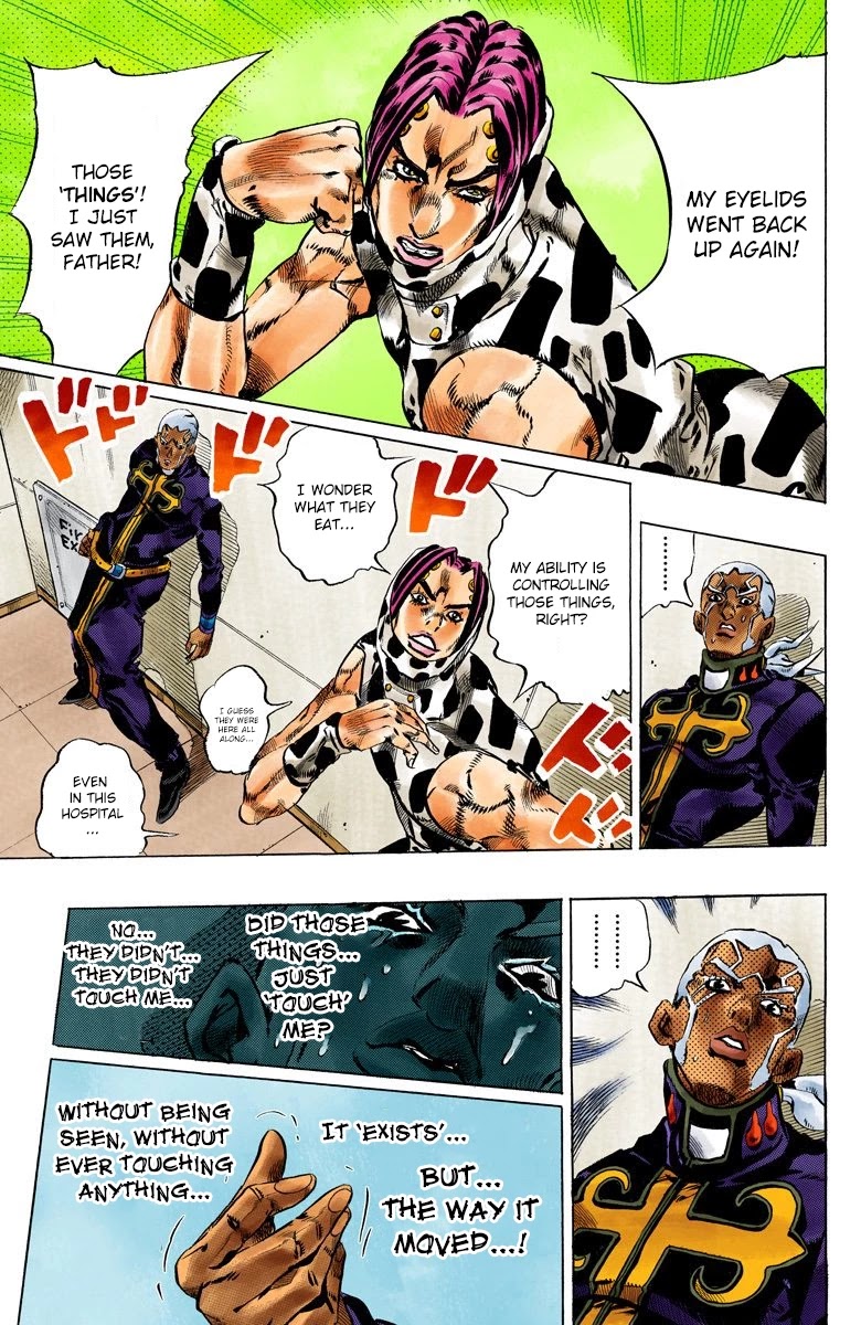 JoJo's Bizarre Adventure Part 6 - Stone Ocean (Official Colored) chapter 112 page 11