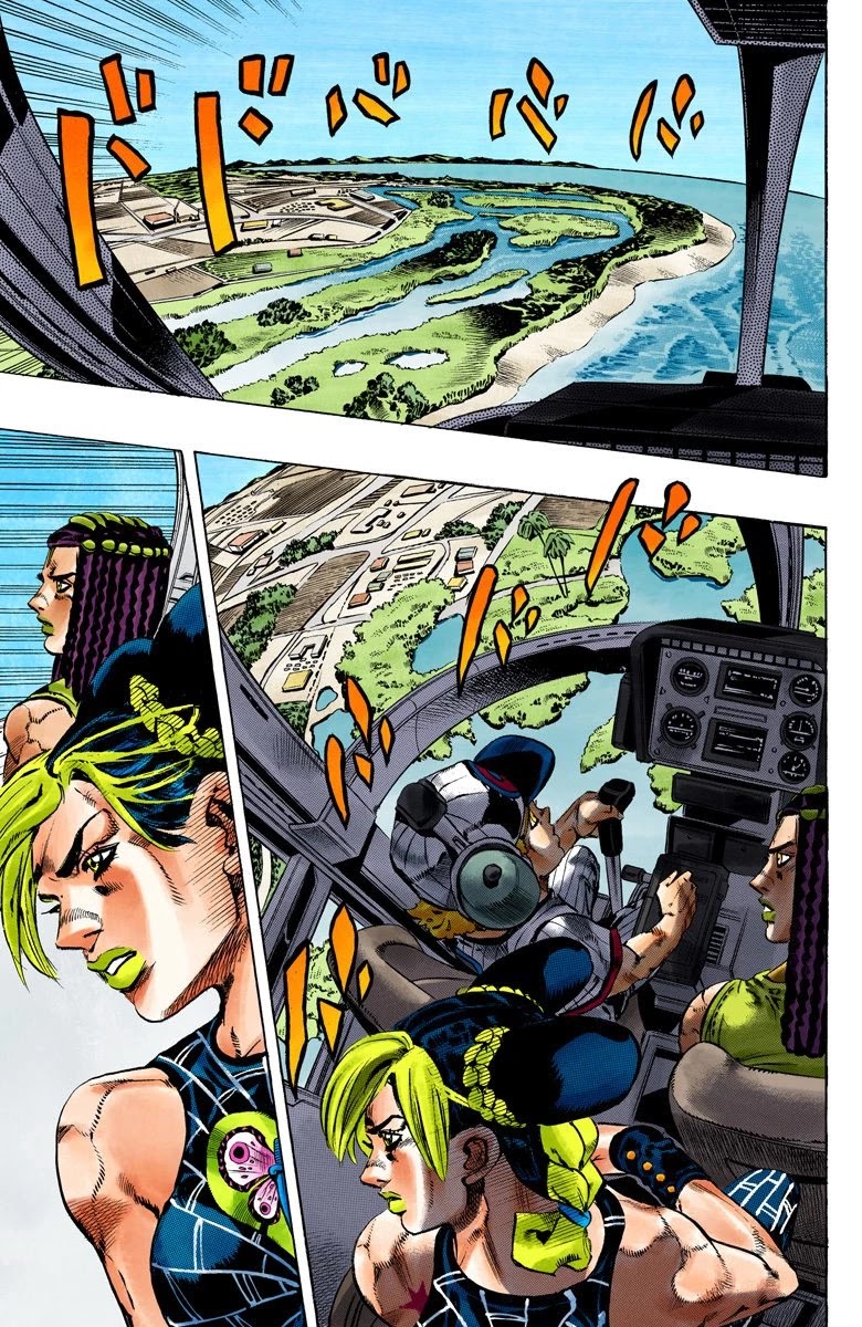 JoJo's Bizarre Adventure Part 6 - Stone Ocean (Official Colored) chapter 112 page 13