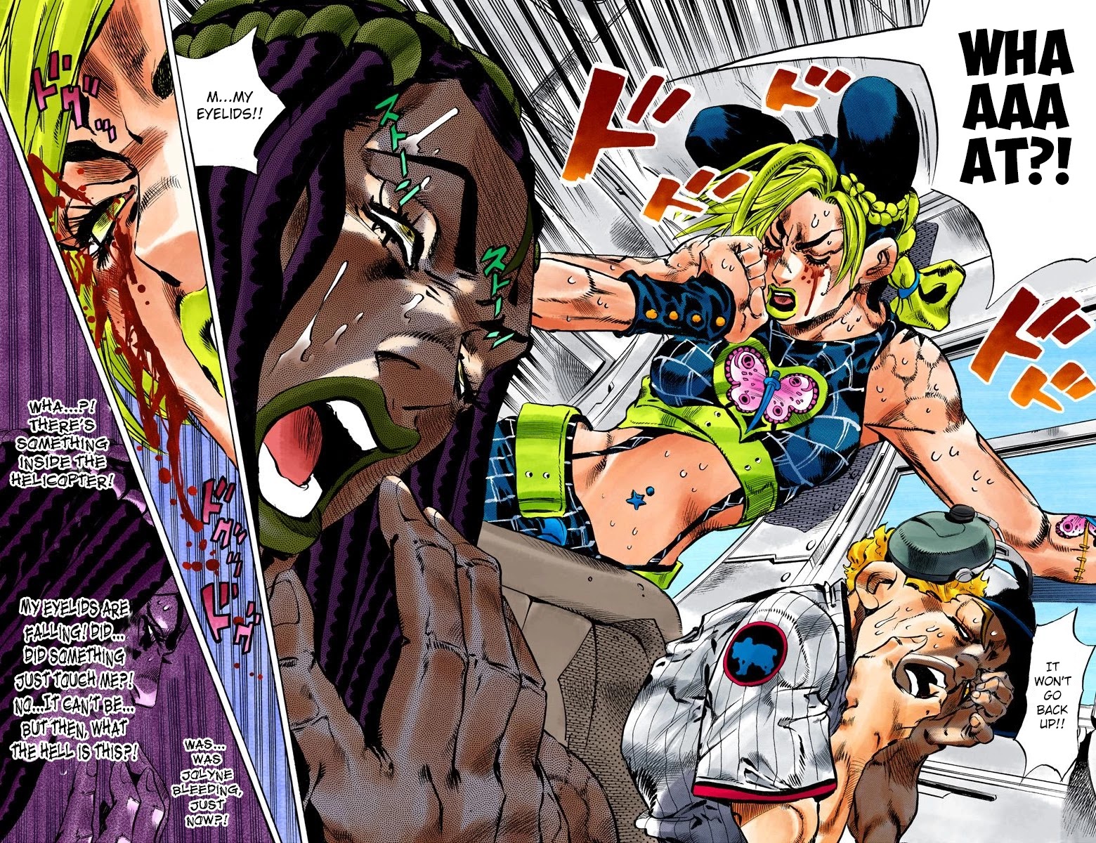 JoJo's Bizarre Adventure Part 6 - Stone Ocean (Official Colored) chapter 112 page 18