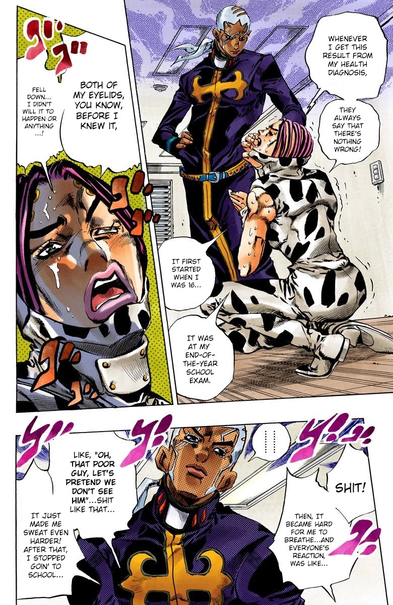 JoJo's Bizarre Adventure Part 6 - Stone Ocean (Official Colored) chapter 112 page 2