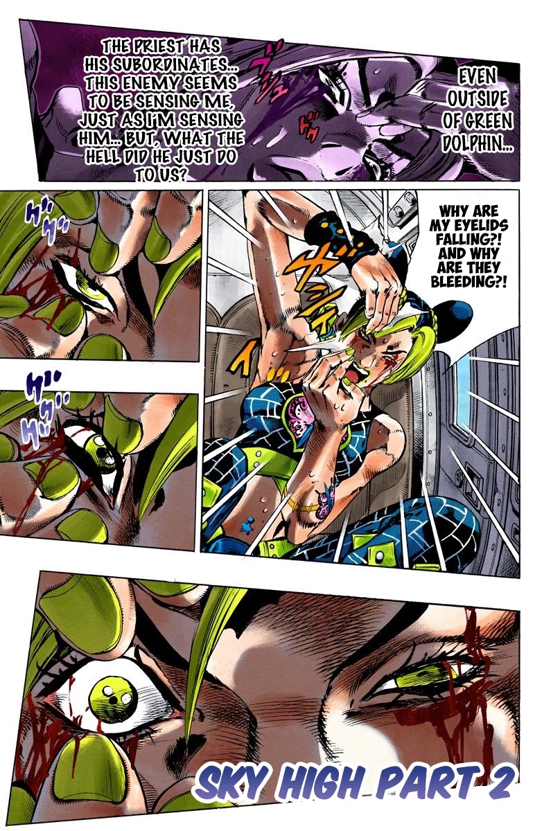 JoJo's Bizarre Adventure Part 6 - Stone Ocean (Official Colored) chapter 113 page 1