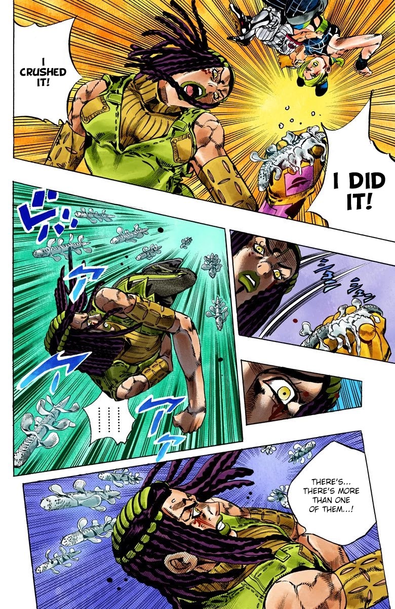 JoJo's Bizarre Adventure Part 6 - Stone Ocean (Official Colored) chapter 113 page 10