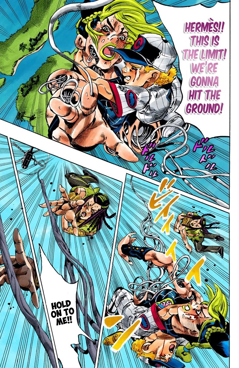 JoJo's Bizarre Adventure Part 6 - Stone Ocean (Official Colored) chapter 113 page 11