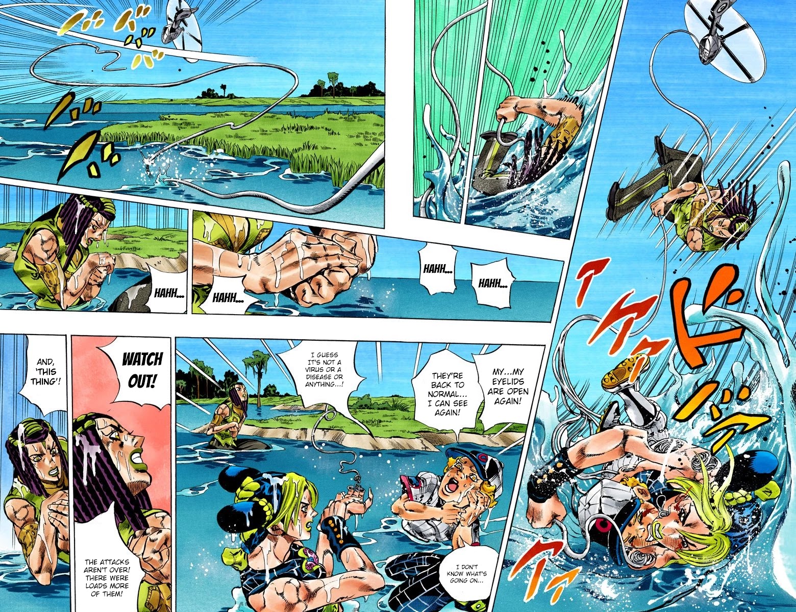 JoJo's Bizarre Adventure Part 6 - Stone Ocean (Official Colored) chapter 113 page 12