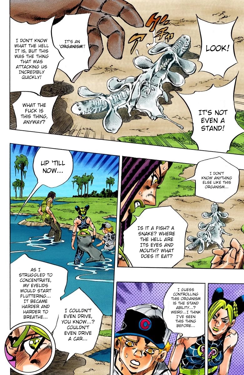 JoJo's Bizarre Adventure Part 6 - Stone Ocean (Official Colored) chapter 113 page 13