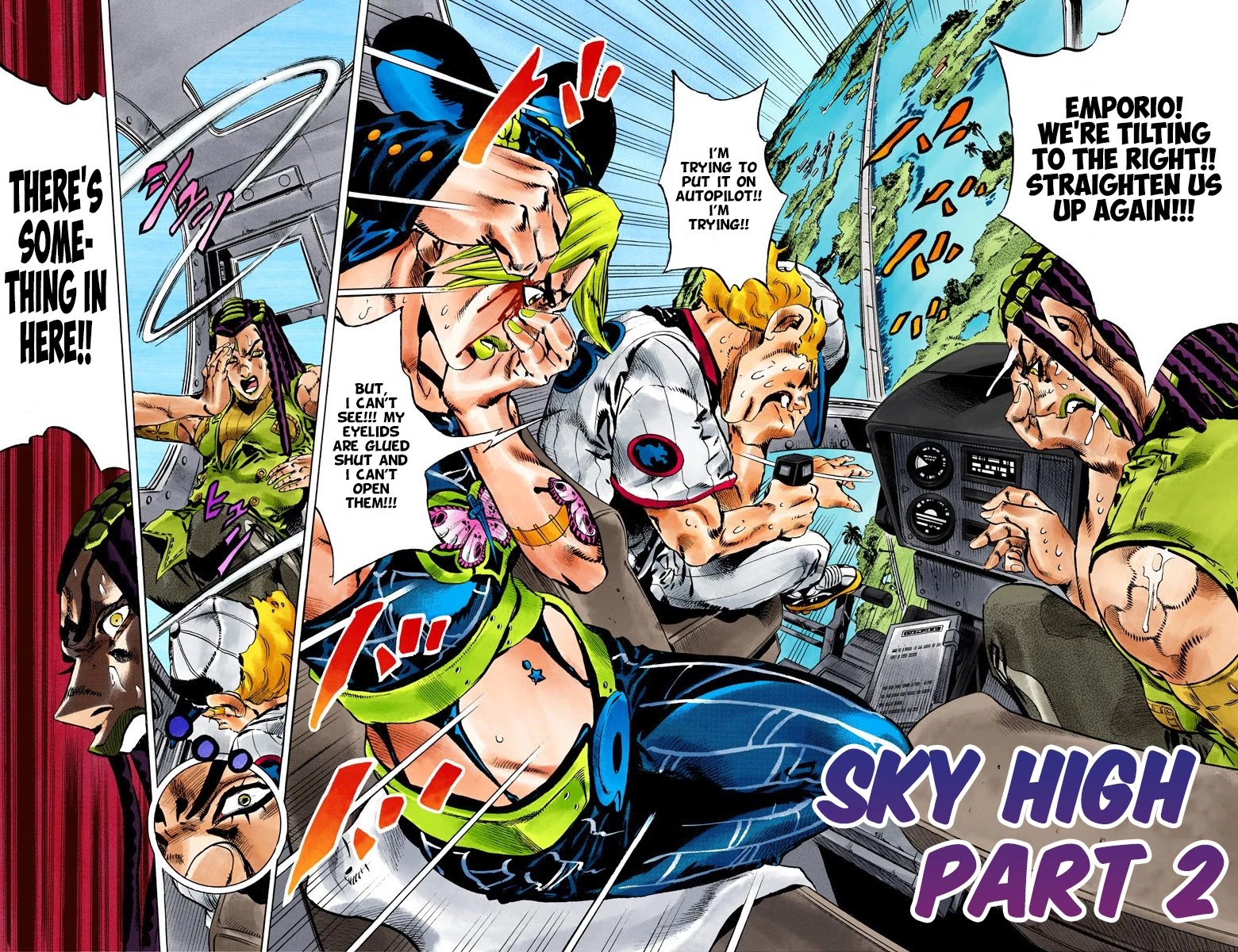 JoJo's Bizarre Adventure Part 6 - Stone Ocean (Official Colored) chapter 113 page 2