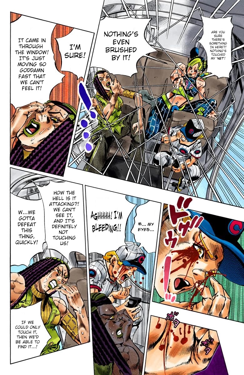 JoJo's Bizarre Adventure Part 6 - Stone Ocean (Official Colored) chapter 113 page 4